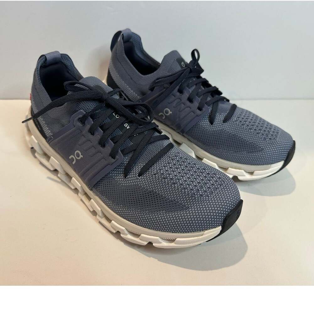 On Running Cloudswift 3 Women's Running Shoes Gray Blue Sz 9 Gym Travel Walking